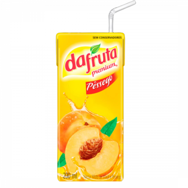 Suco DaFruta pêssego 20cl - Mercado do Brasil