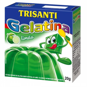 Gelatina Trisanti Limão 20g - Mercado do Brasil