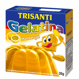Gelatina Trisanti Maracujá 20g - Mercado do Brasil