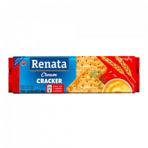 Biscuit Cream Cracker RENATA 170g Mercado do Brasil