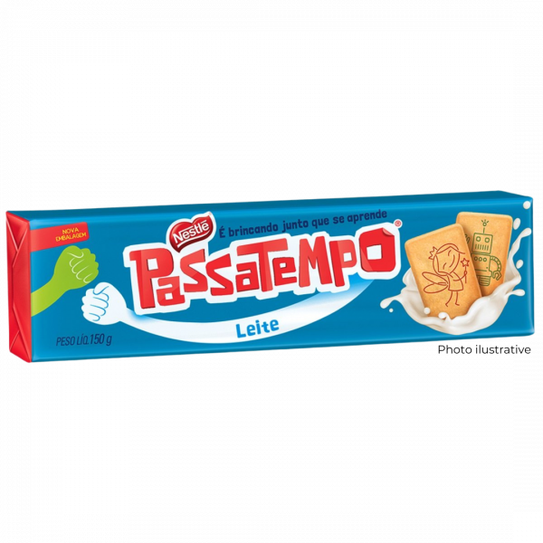 Biscoito passatempo leite Mercado do Brasil