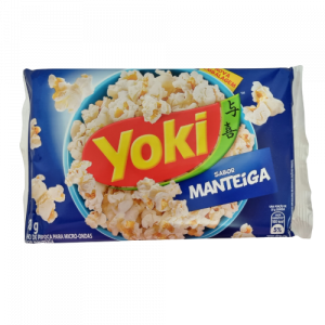 Pipoca Yoki Manteiga 100g - Mercado do Brasil