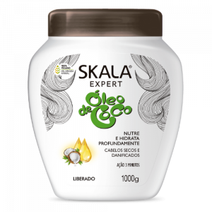 Crème Skala à l'Huile de Coco : Hydratation et Réparation pour Cheveux et Peau