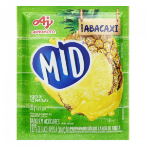 Suco de abacaxi MID 20g - Mercado do Brasil