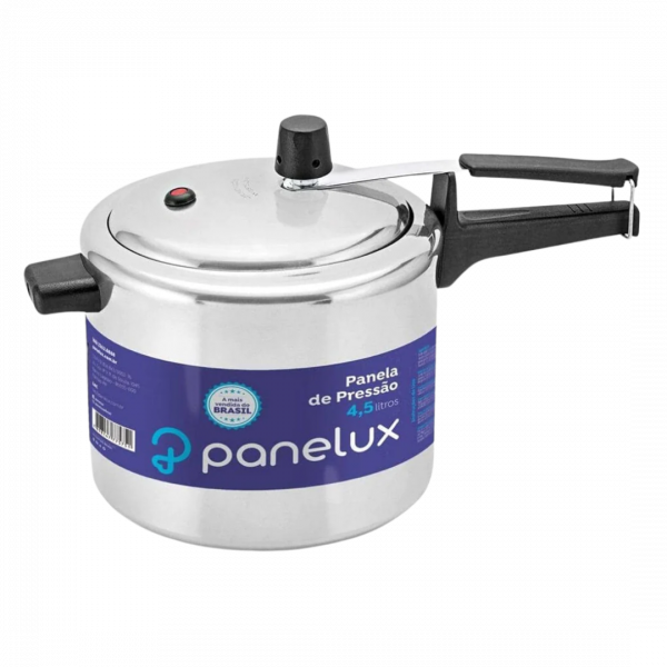 Panela de Pressão Panelux 4.5L : Une Cuisson Rapide et Sûre pour Tous les Jours