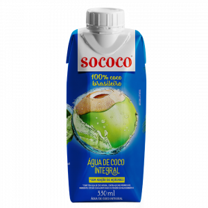 Água de coco 330ml Sococo - Mercado do Brasil