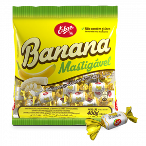 Bala de banana Erlan 400g - Mercado do Brasil