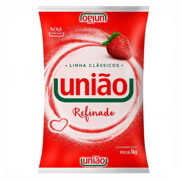 açúcar união refinado 1kg mercado do brasil