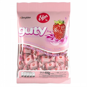 Bala de morango GUTY 400g - Mercado do Brasil