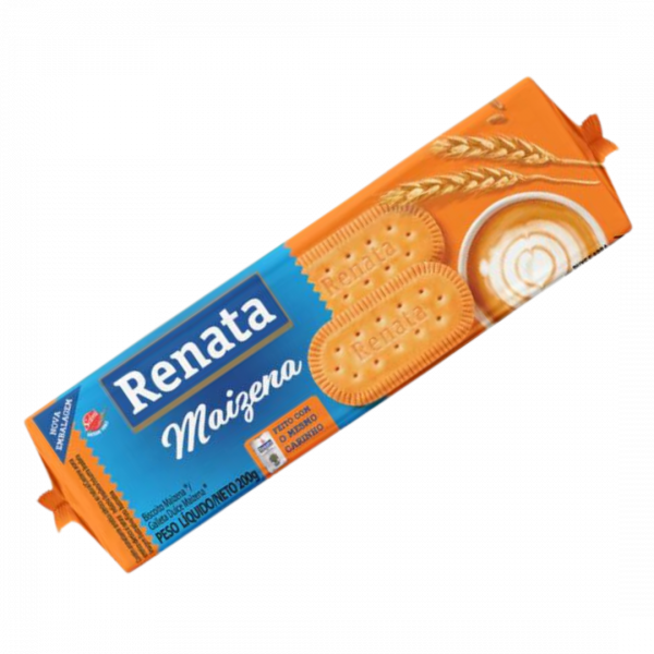 biscoito de maizena Renata 170g Mercado do Brasil