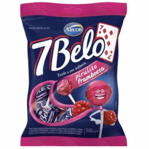 Pirulito 7 Belo Framboesa : Un Délice Fruitier pour les Gourmands