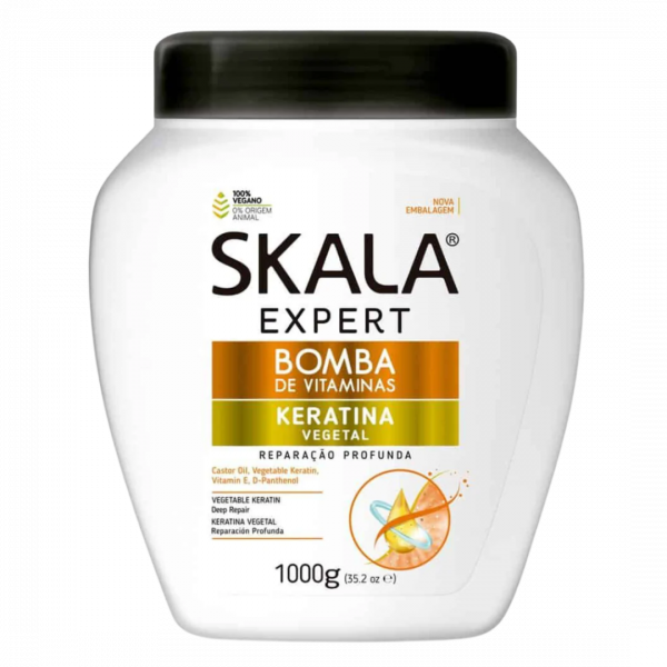 Crème Skala à la Kératine : Renforcement et Réparation pour Cheveux Endommagés