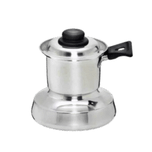 Cuscuzeira Panelux n°11 en aluminium poli pour cuscuz brésilien authentique - Mercado do Brasil