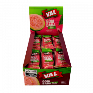 La Goiabinha Val 300g est une petite gourmandise qui capture l’essence de la goiaba dans une forme pratique et savoureuse.