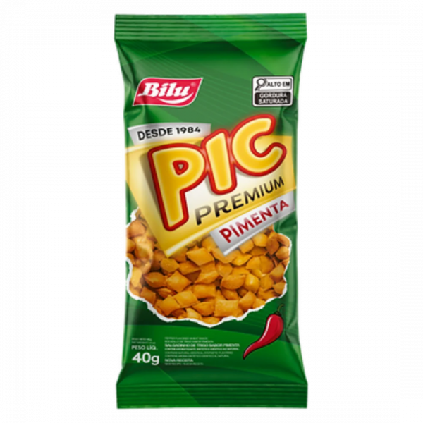 Salgadinho Pic Pimenta 40g : Le Croquant au Goût Épicé