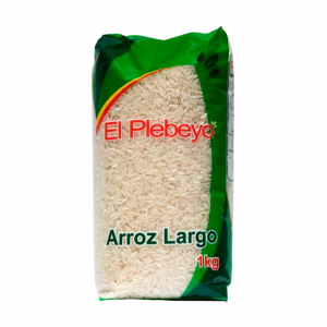 Arroz Largo 1kg El Plebeyo - Mercado do Brasil