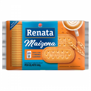 Biscoito Maizena Renata 360g - Mercado do Brasil