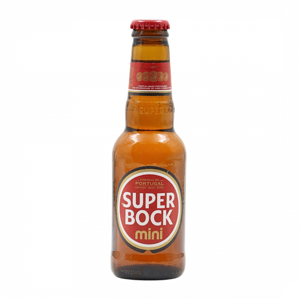 Cerveja Super Bock Mini 25cl - Mercado do Brasil