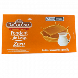 Fondant de Leite Zero 75g da Colônia