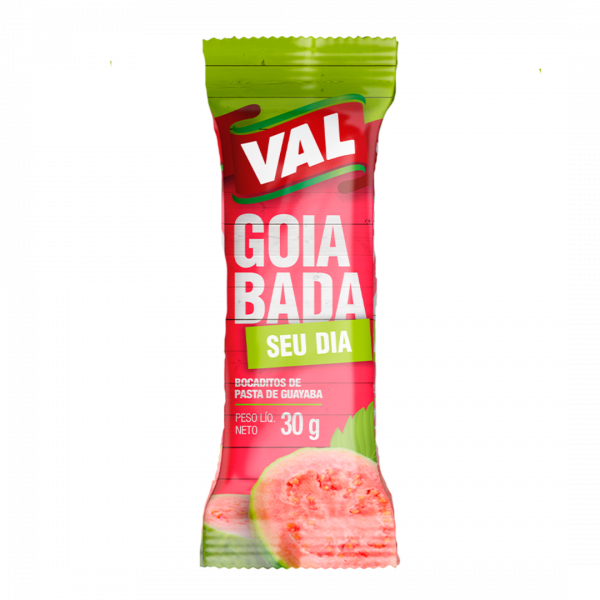 La Goiabinha Val 30g est une petite gourmandise qui capture l’essence de la goiaba