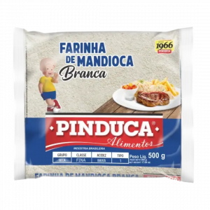 Farinha Branca de Mandioca 500g Pinduca – L’ingrédient traditionnel pour une cuisine brésilienne authentique