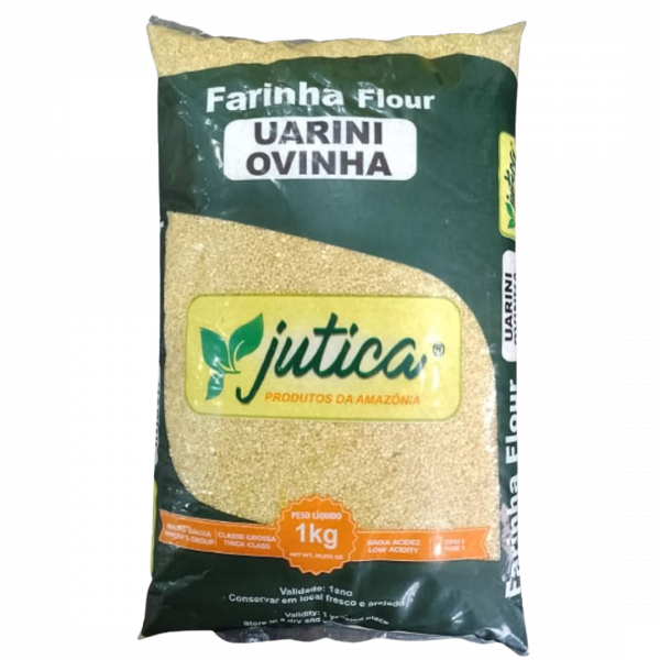 Farinha Ovinha 1kg Jutica – Texture légère et croquante typique du Pará