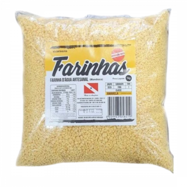 Farinha Puba 1kg Iguarias do Norte – Saveur fermentée et tradition du Nordeste à votre table