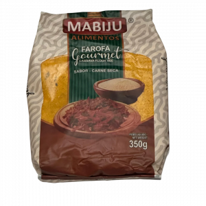 Farofa Gourmet Carne Seca 350g Mabiju – Saveur artisanale du Brésil avec viande séchée croustillante