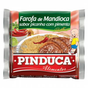 Farofa Pinduca Picanha com Pimenta 250g – Saveur intense et touche épicée pour accompagner vos grillades
