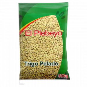 TRIGO PELADO 500G EL PLEBEYO