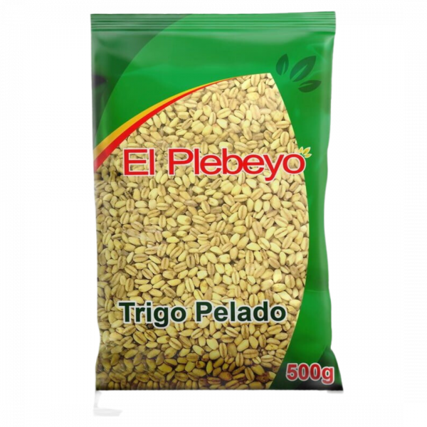 TRIGO PELADO 500G EL PLEBEYO