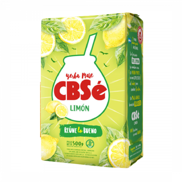 Yerba Mate Limón 500g CSBÉ