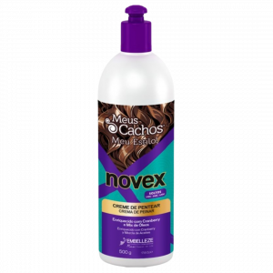 Crème de démêlage Cranberry et Huiles Novex 500ml : Soin et Définition pour Vos Cheveux
