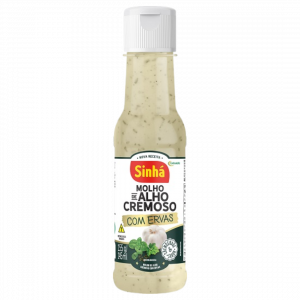 Molho de Alho Cremoso com Ervas 145g Sinhá