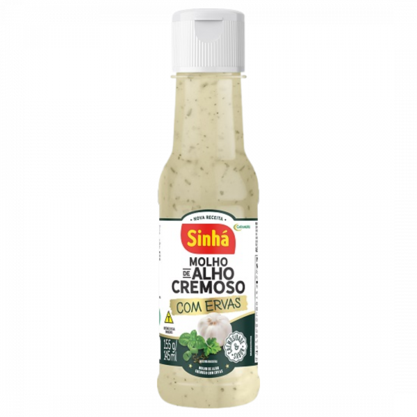 Molho de Alho Cremoso com Ervas 145g Sinhá