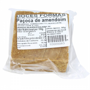 Paçoca de Amendoim Doces e Formas 80g : Une Douceur Brésilienne Authentique