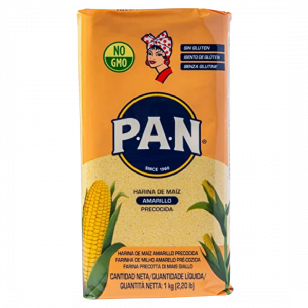 Pan Harina de Maíz Amarillo Precocida 1kg : Une Base Essentielle pour Vos Recettes