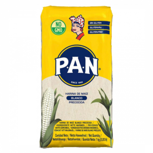 Pan Harina de Maíz Blanco Precocida 1kg : La Base Idéale pour Vos Recettes Traditionnelles
