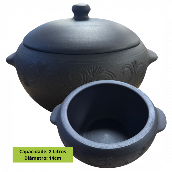 Panela de Barro 14cm de Diâmetro : L'Authenticité de la Cuisine Traditionnelle