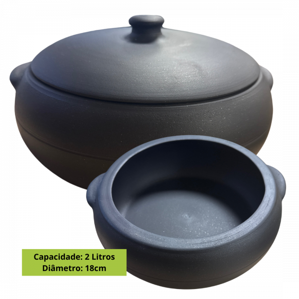 Panela de Barro 18cm de Diâmetro : L'Authenticité de la Cuisine Traditionnelle