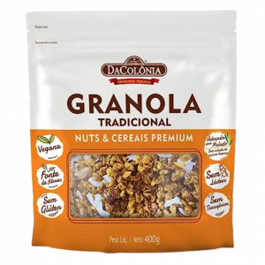 Granola Premium 400g Da Colônia : Un Petit-Déjeuner Sain et Savoureux