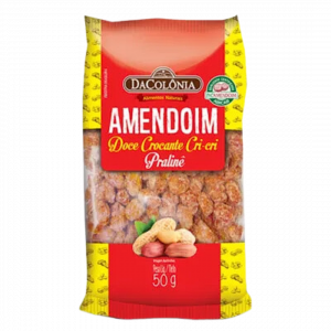 Amendoim Crocante 50g DaColônia - Mercado do Brasil