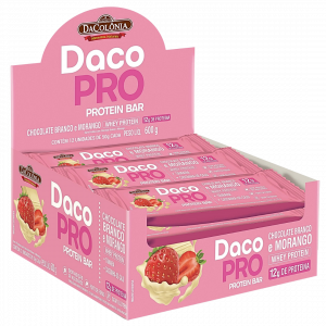 Barra de Proteína Morango 600g - Mercado do Brasil
