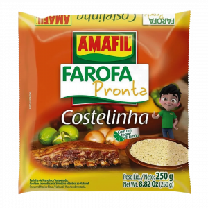 Farofa de Mandioca Costelinha 250g Amafil - Mercado do Brasil