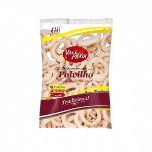 Biscoito de Polvilho Tradicional 80g Vale do Prata - Mercado do Brasil