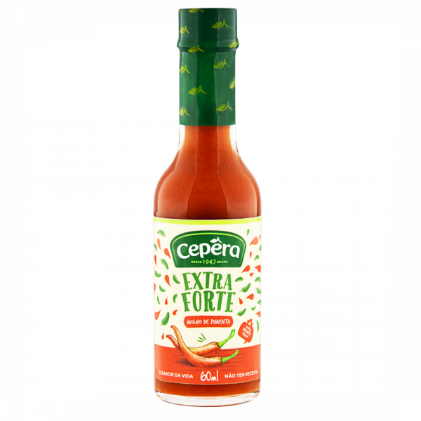 Molho de Pimenta 60ml Cepêra : Une Saveur Piquante Inoubliable