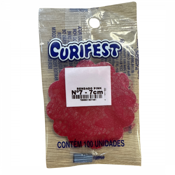 Fundo Renda Pink Brigadeiro Nº7 – Couleur et Charme pour Vos Douceurs Brésiliennes
