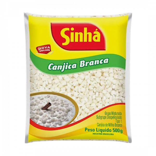 Canjica Branca 500g Sinhá - Mercado do Brasil