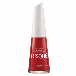 Esmalte Risqué Beijo 8ml – Passion et Romance pour vos Ongles