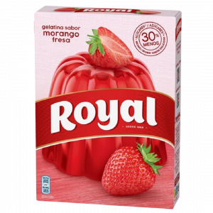 GELATINA MORANGO 2X57G ROYAL